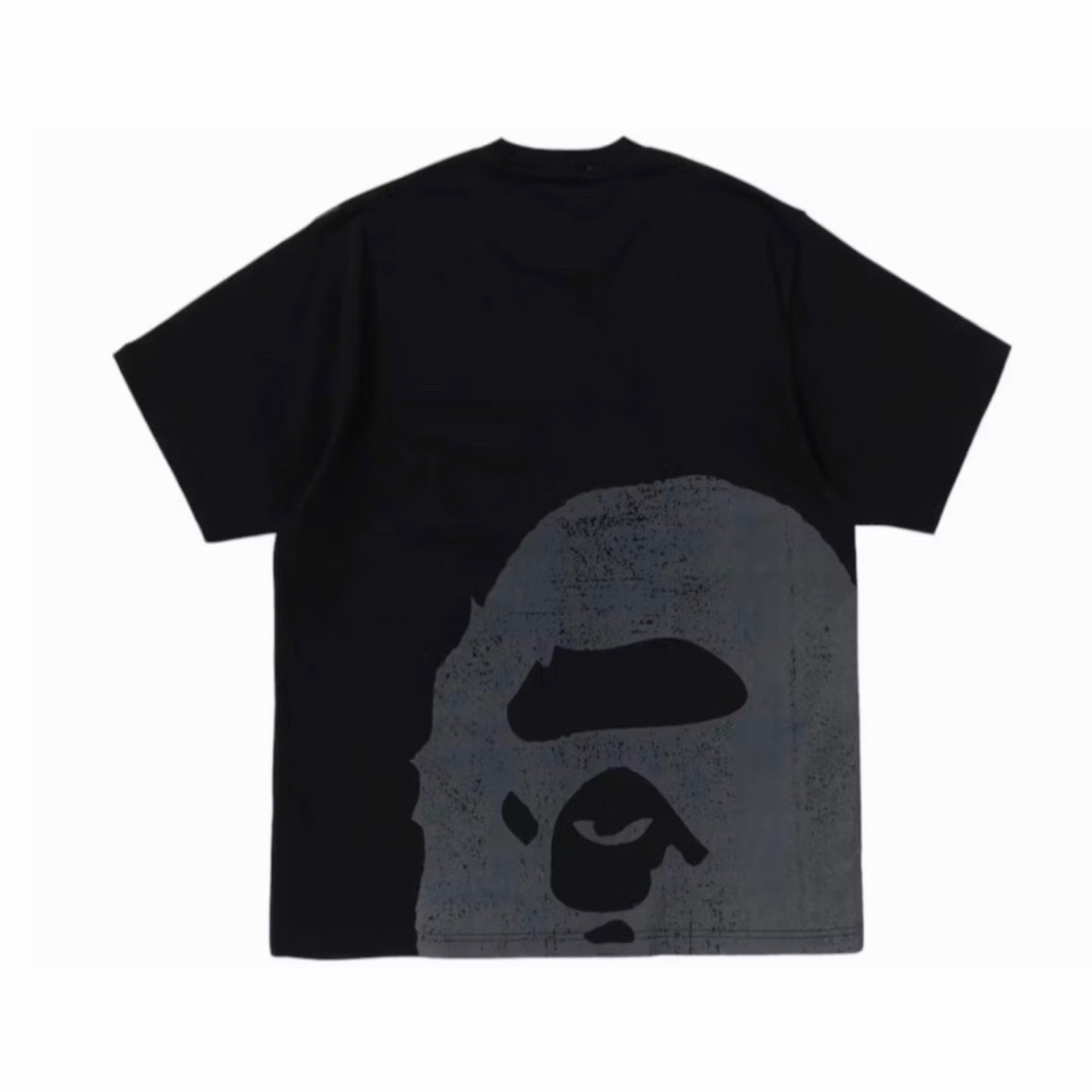 Bape Water Print Ape Head Relaxed Fit Tee Black/Grey
