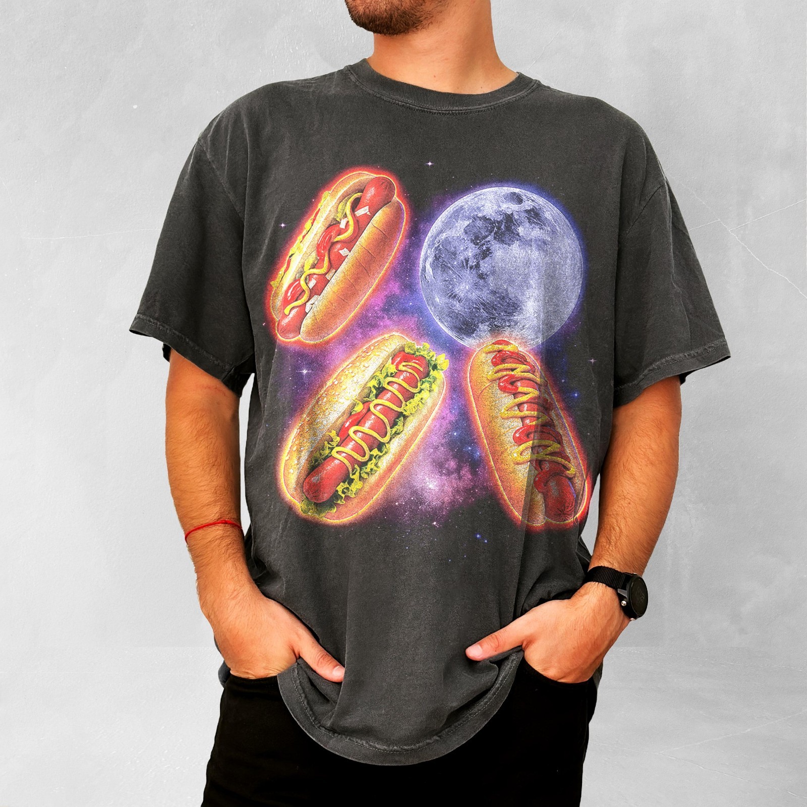 Vintage Hot Dog Field Guide Americana Foodie 2D T Shirt Unisex Gift Tee