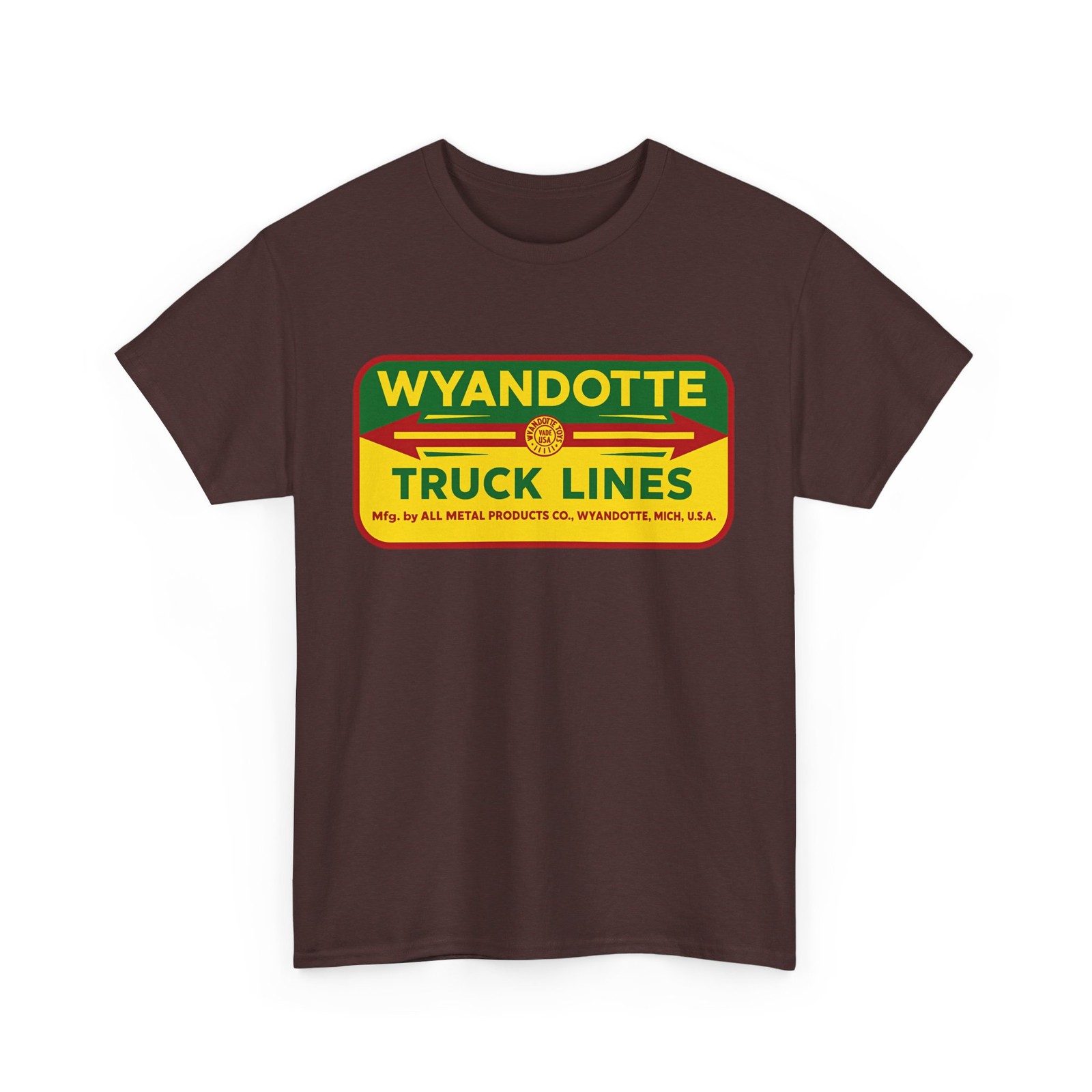 Wyandotte Truck Lines All Metal Products Co Vtg Pressed Steel Toy Cars T-Shirt