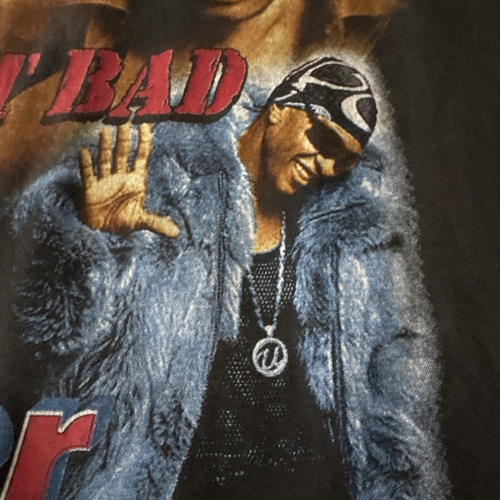 VTG Usher Rap Tee Shirt Black Size M-L Hip Hop R&B U got it Bad Y2K 21×27 Rare
