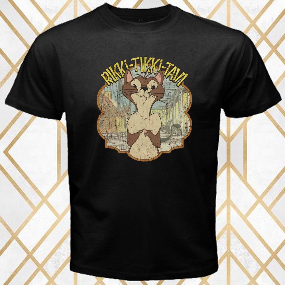 Rikki-Tikki-Tavi 1975 Men’s Black Size S – 5XL
