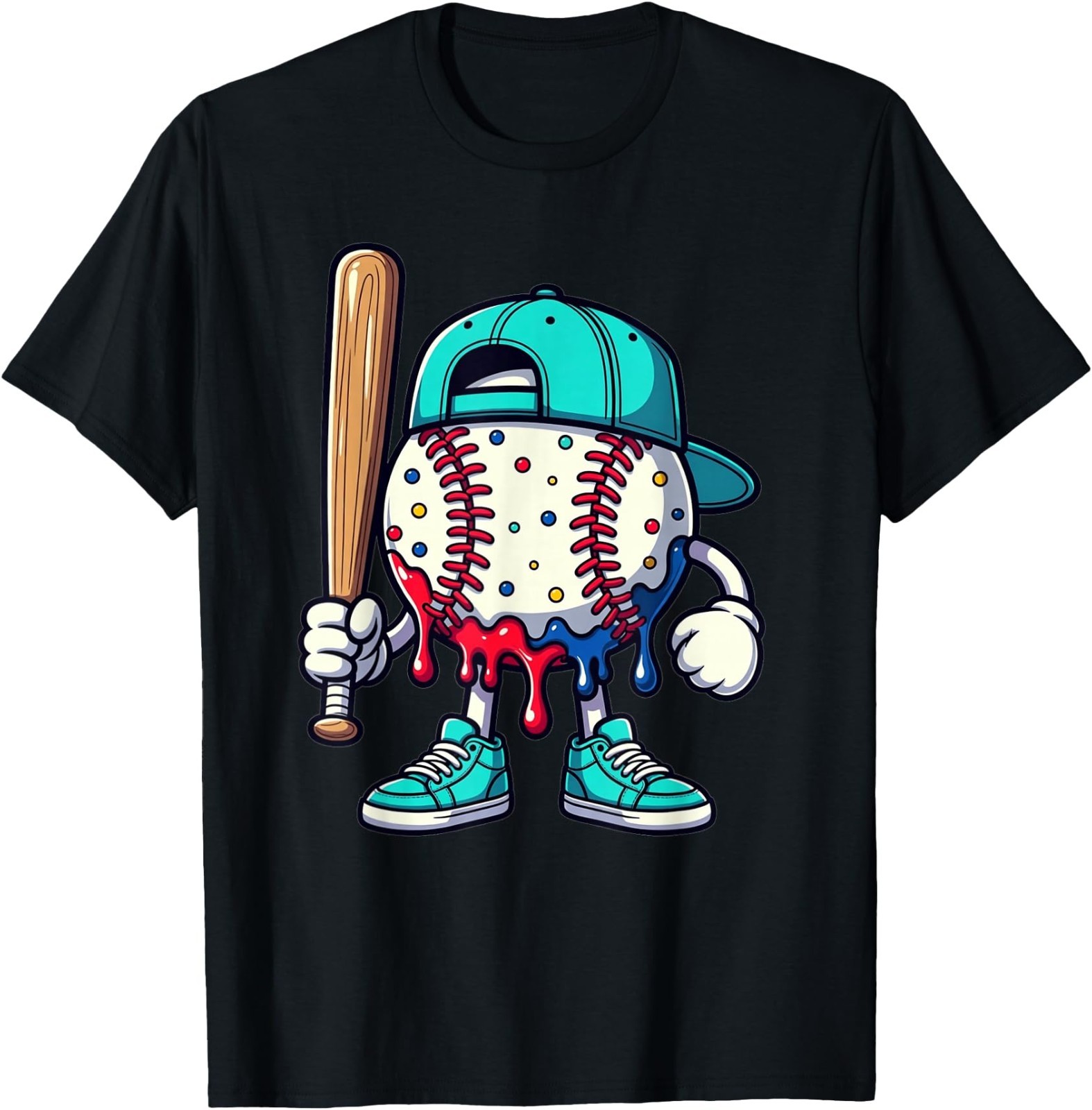 Baseball Lifestyle 101 Apparel Youth Drip Baseball KiAdult Kid TShirt,Unisex Tee