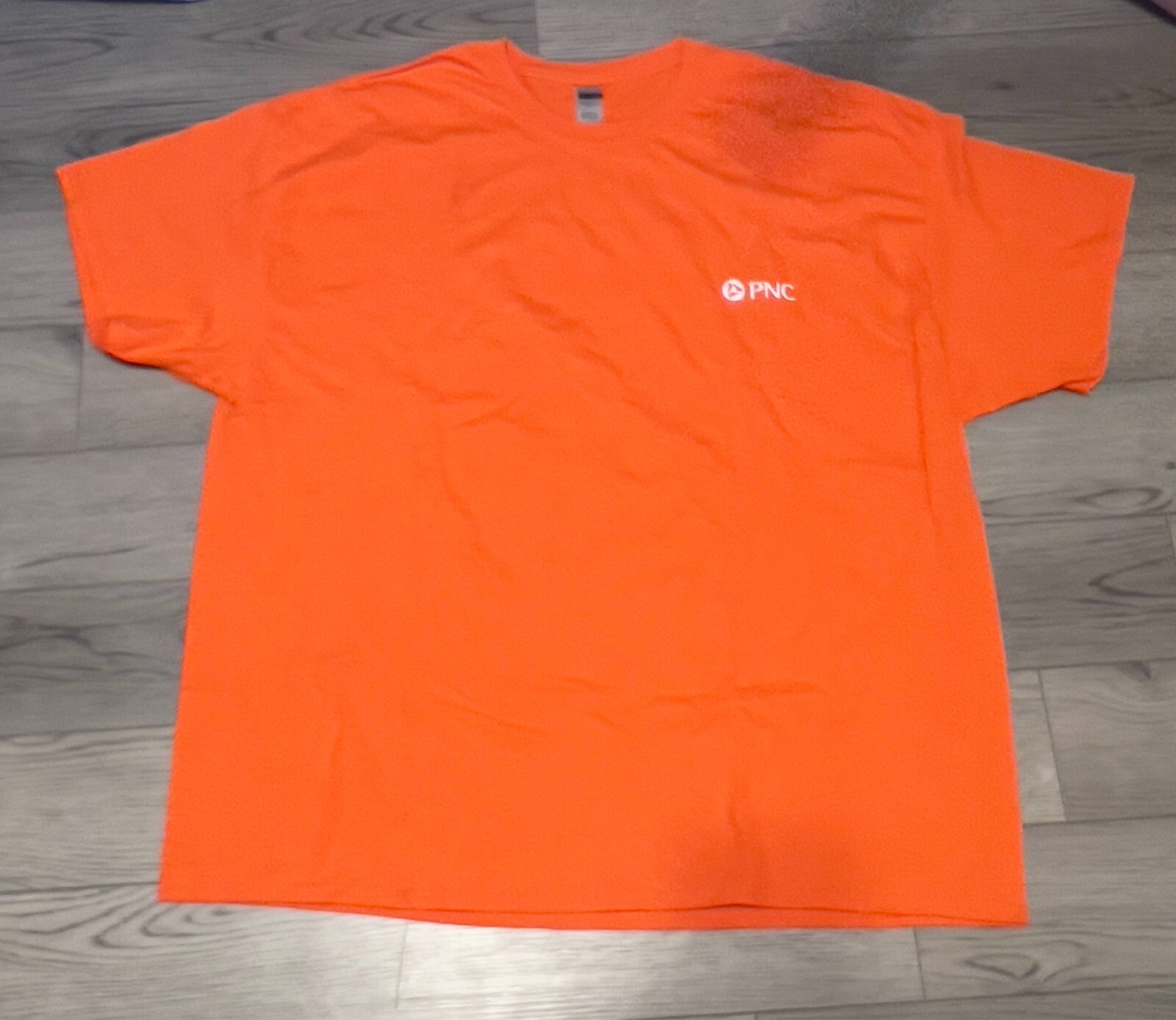 PNC Branded LGBTQ Employee Special Limited Gildan Orange 3XL Tee