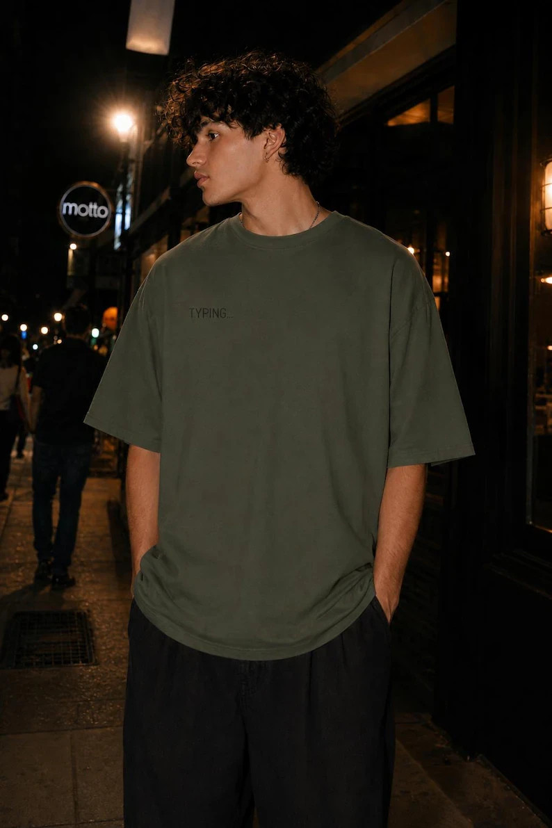 Oversized Streetwear Graphic Tee, Aesthetic Lyric Print Shirt, Trendy Y2K Unisex