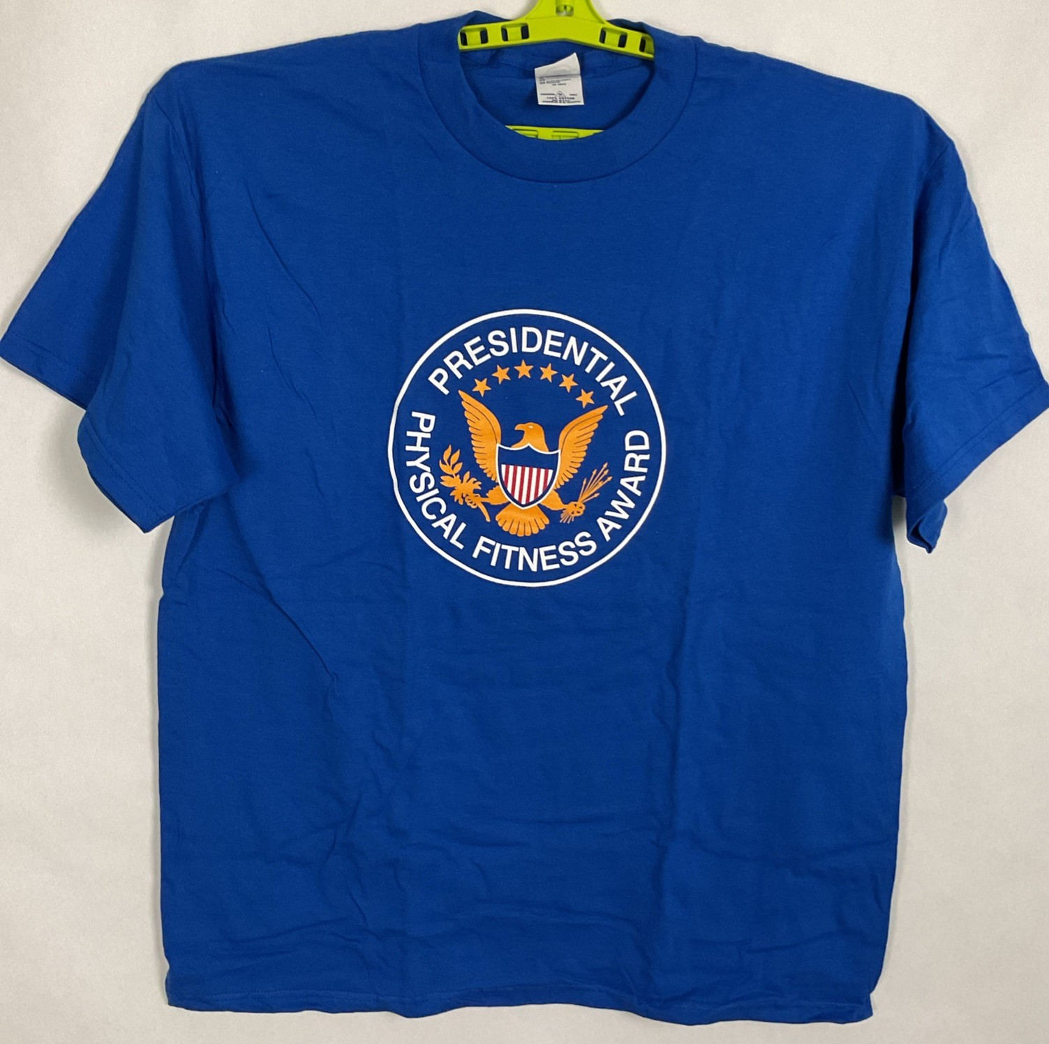 Presidential Physical Fitness Tshirt Blue Sz XL Adult Delta Cotton 48×31” New