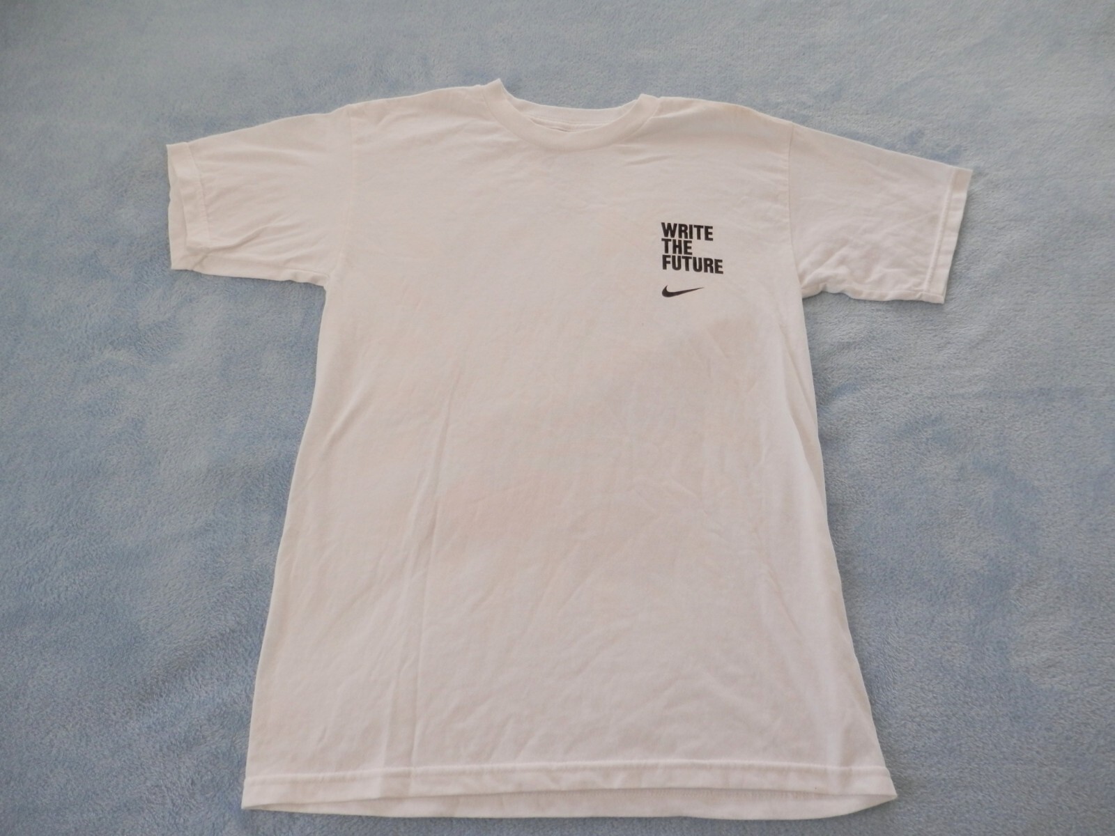 Nike VINTAGE WRITE THE FUTURE Brazil RONALDINHO Tee-jersey Shirt Top Men sz S nw