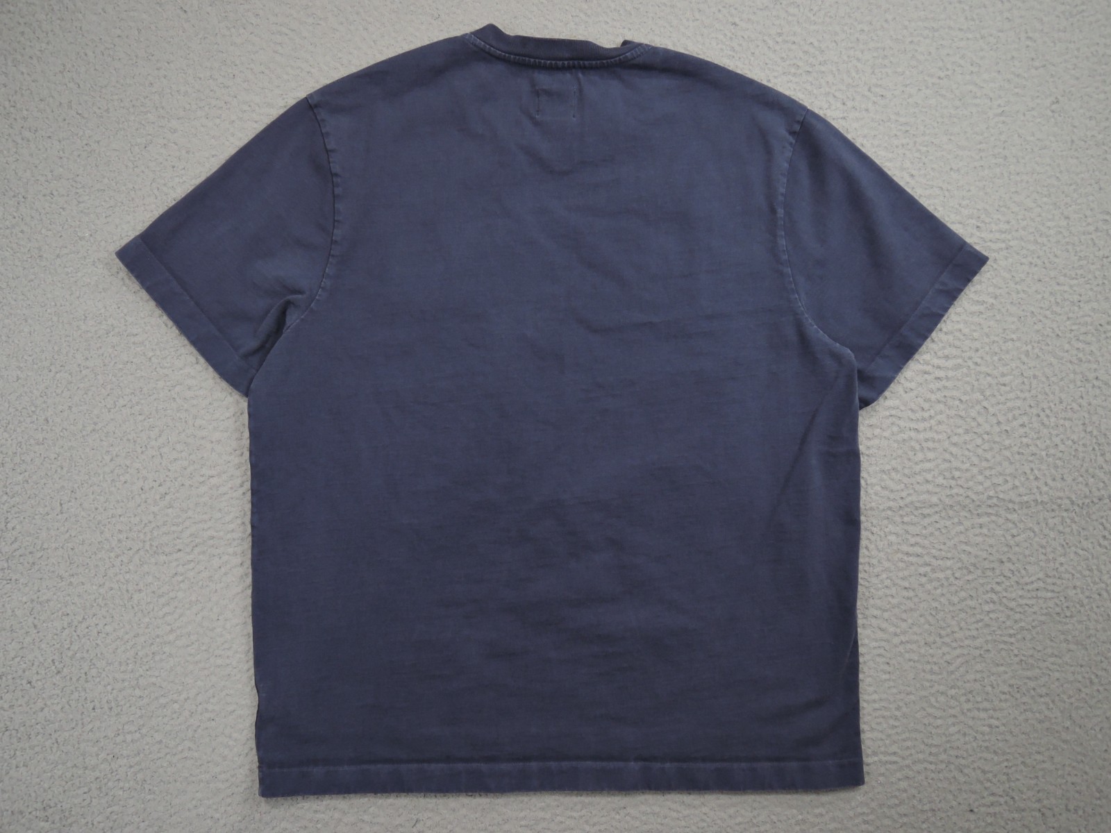 Flint & Tinder Shirt Mens XL Blue Heavyweight Crew Neck Pocket Huckberry