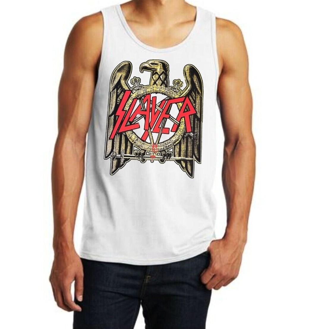 Slayer Eagle Tank Top Men’s Sizes (Multiple Variations)