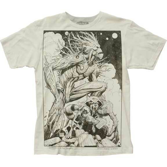 GUARDIANS OF THE GALAXY Groot & Rocket T SHIRT S-2XL New Impact Merchandising