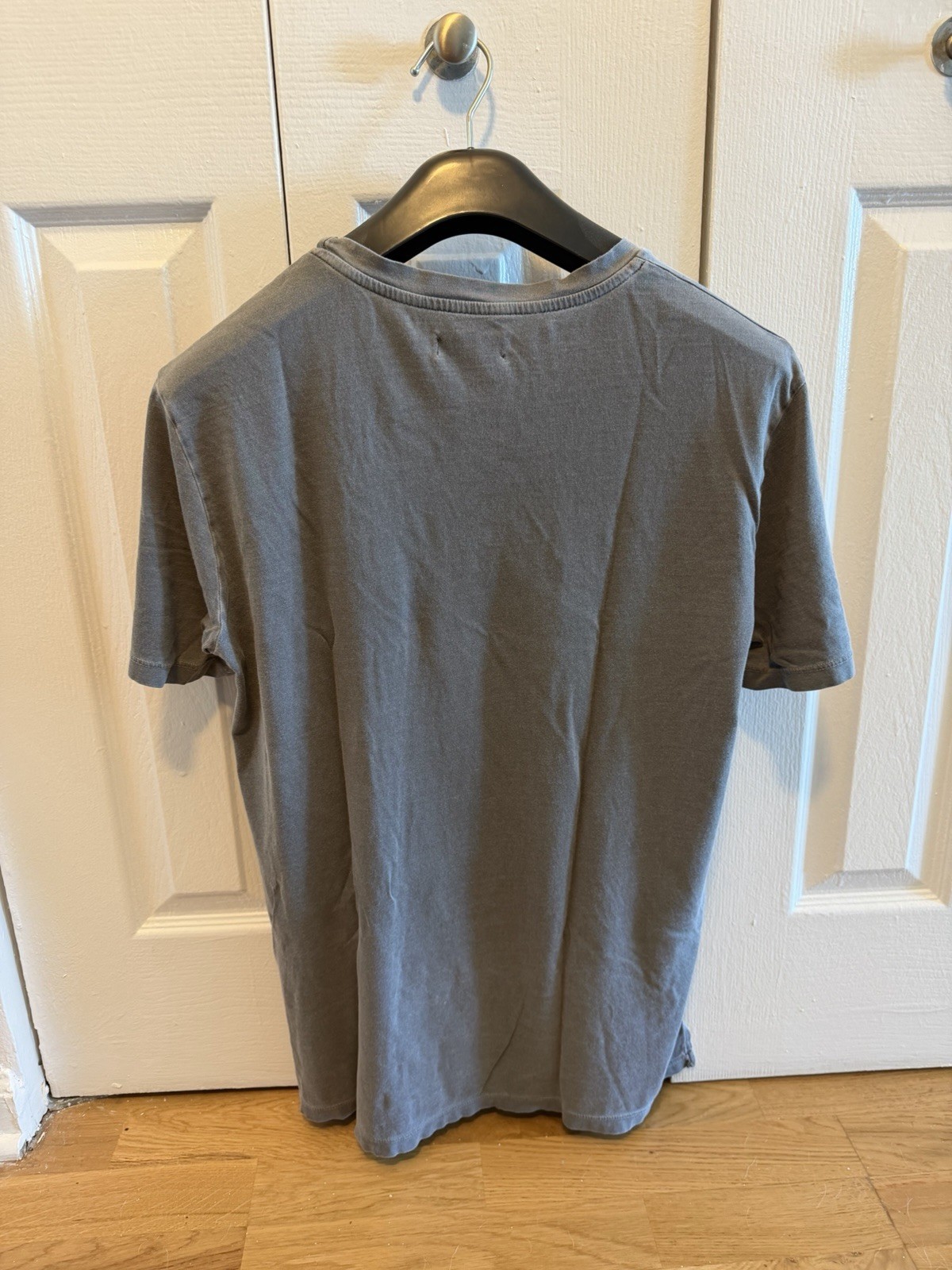Rowan Asher Pocket Tee Basalt Gray Medium Supima Cotton USA Made Men’s