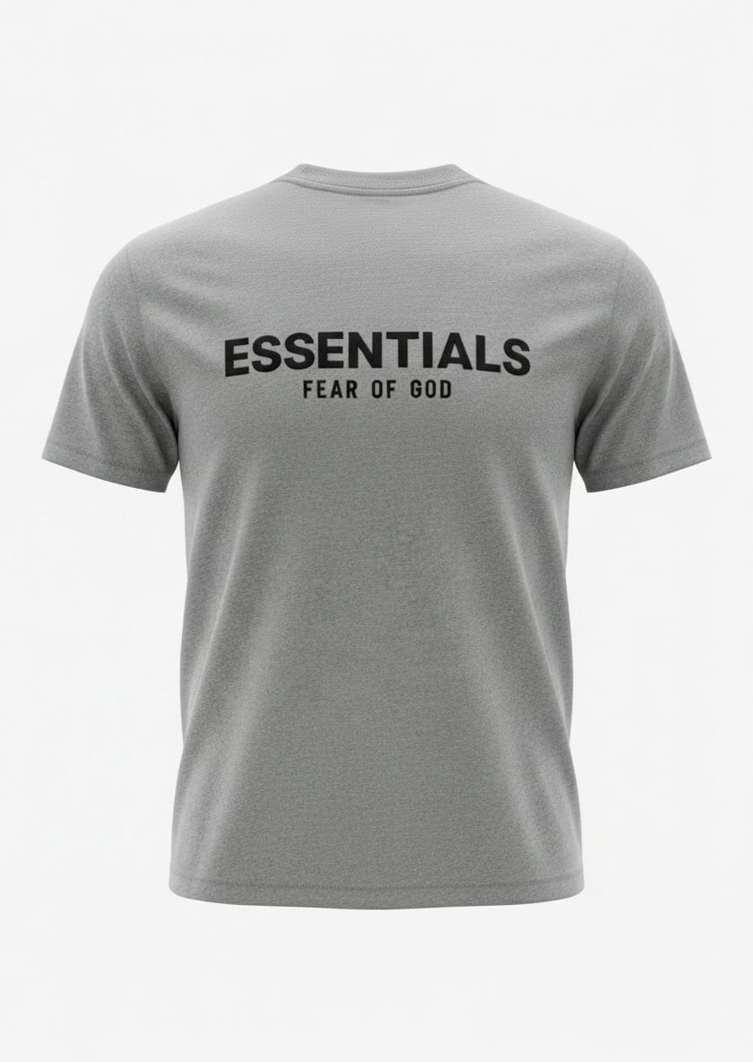 Fear of God Essentials Dark Oatmeal T-Shirt Size Small