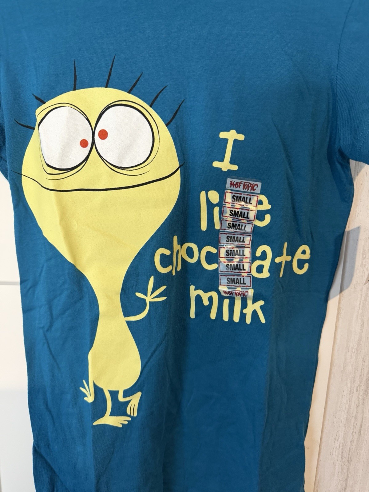 Vintage NWT I Like Chocolate Milk Fosters home for imaginary friends Doe Size Sm