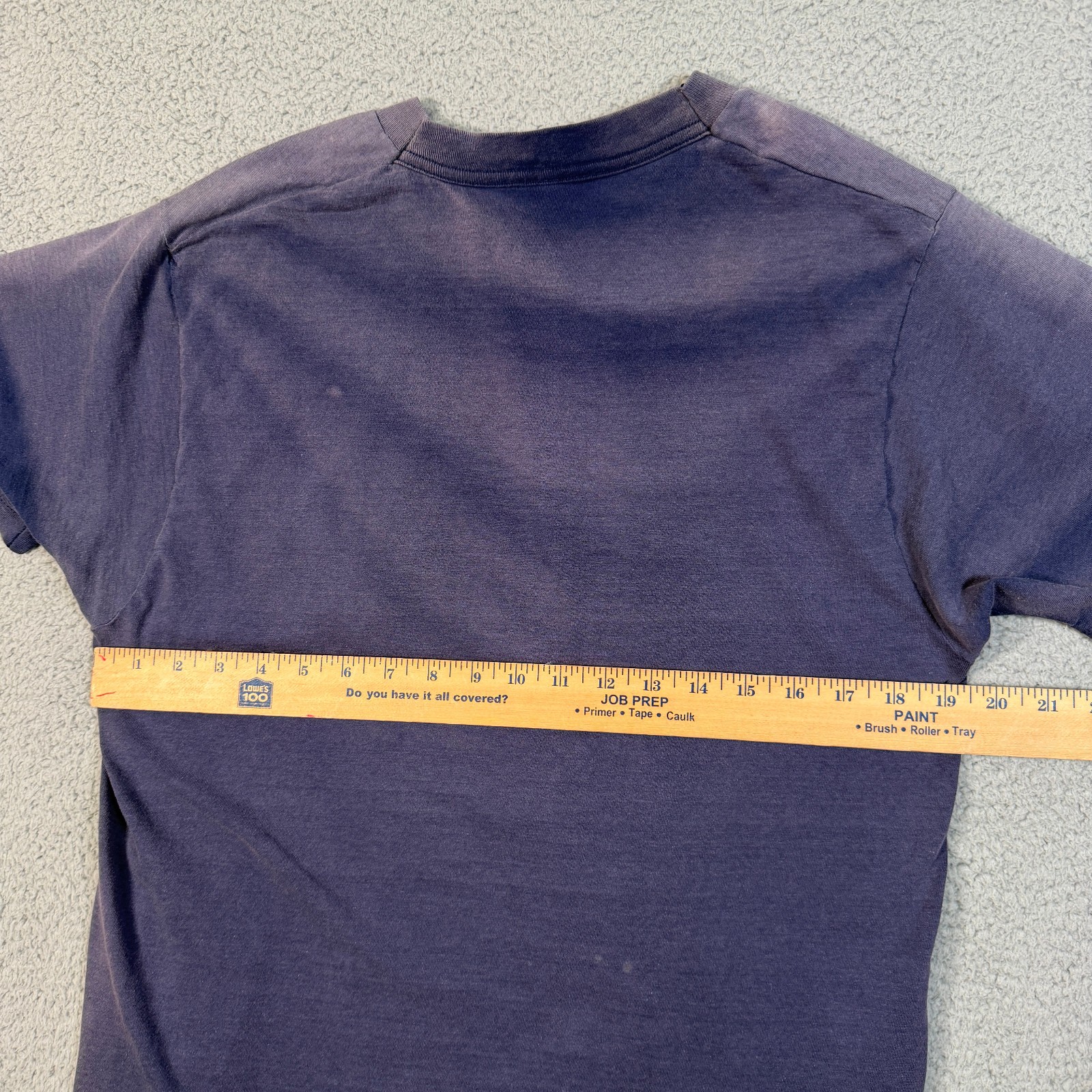 Vintage Faded Ghost Pocket T Shirt Men S Single Stitch 70s 80s Distressed Soft
