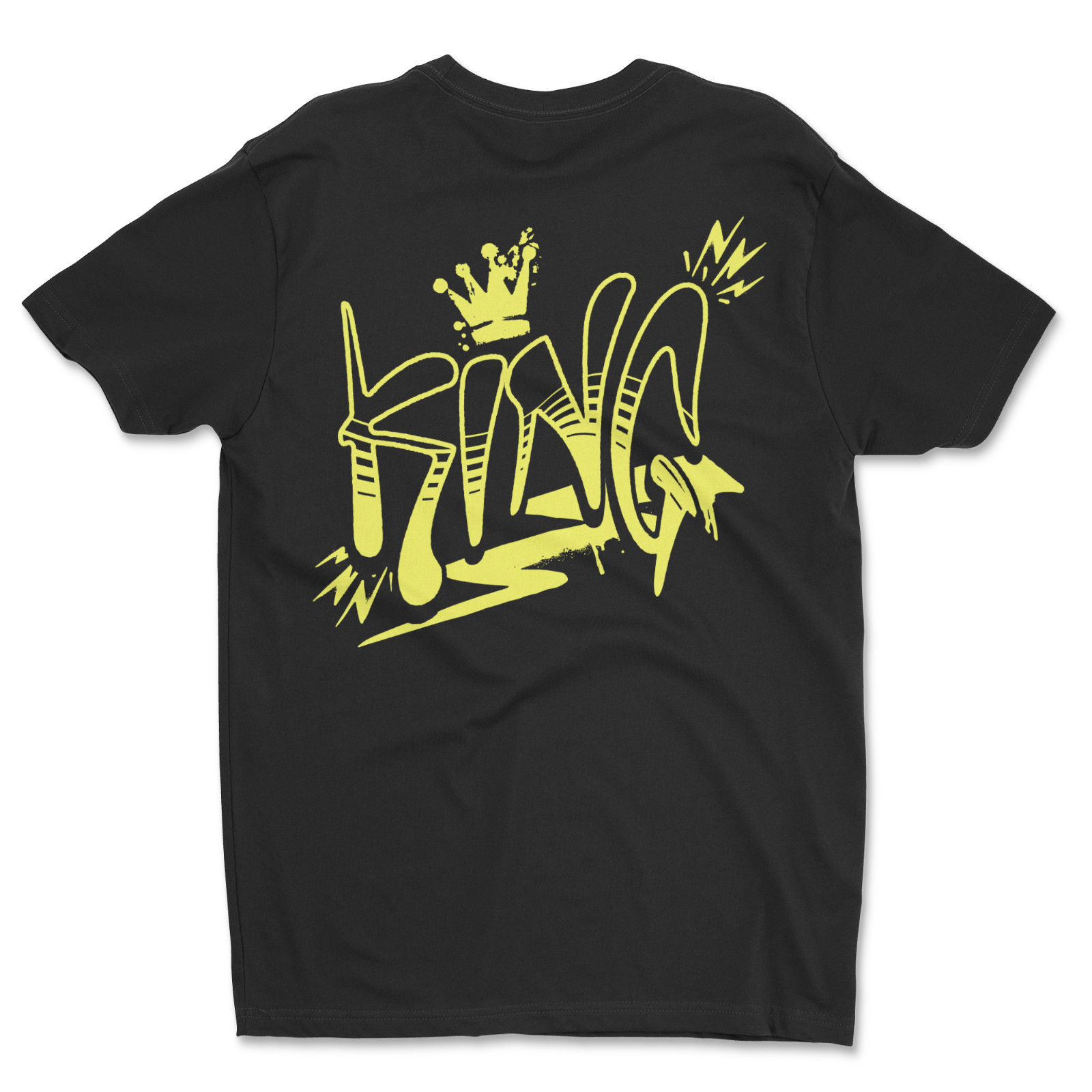 Custom T-Shirt, King ,Dtf Print On Next Level T-Shirt unisex Soft Cotton