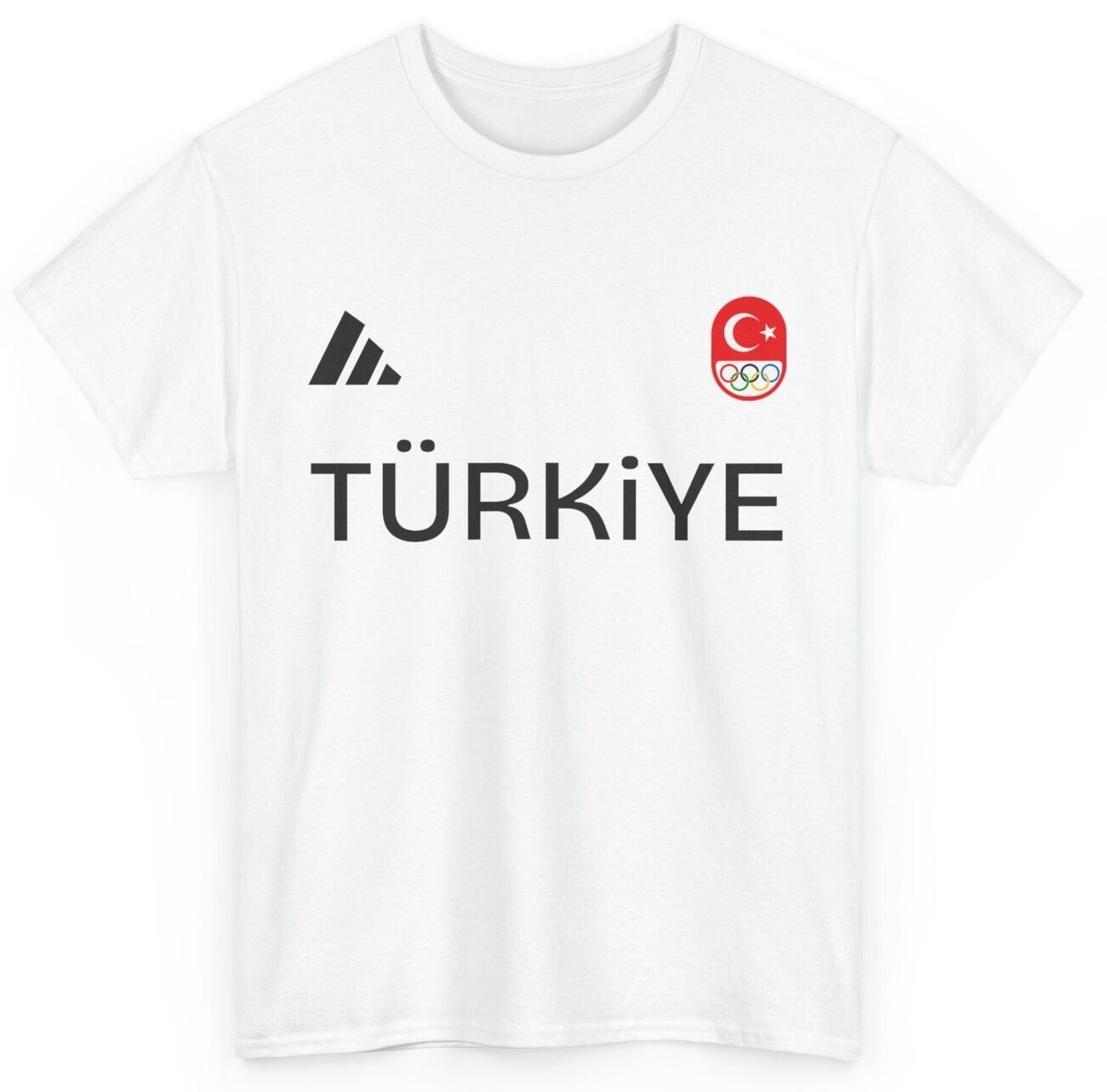 Turkiye Turkey Flag Turkish Shooting Team Sports T-Shirt