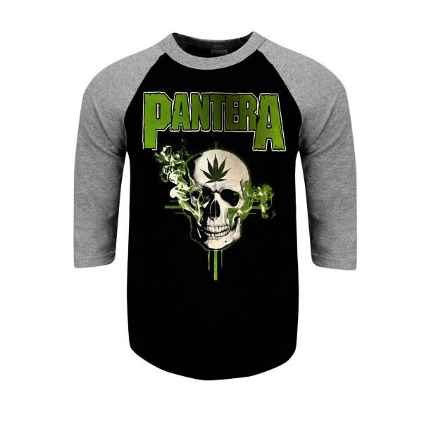 PANTERA ENJOY IT PUNK ROCK SHIRT RAGLAN 3/4 SLEEVE B/G