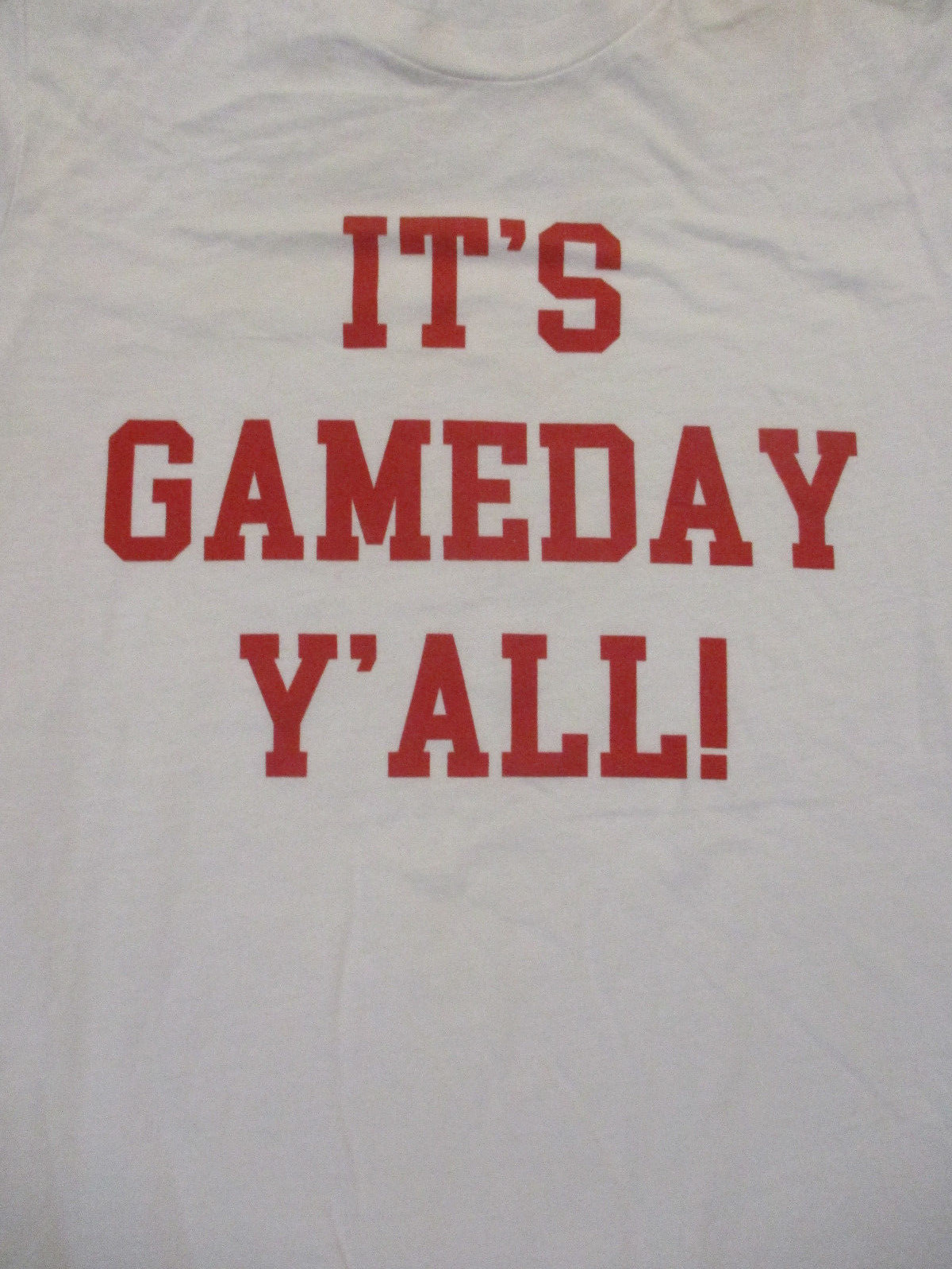 M white IT’s GAMEDAY YA’LL t-shirt by CANVAS – GAME DAY