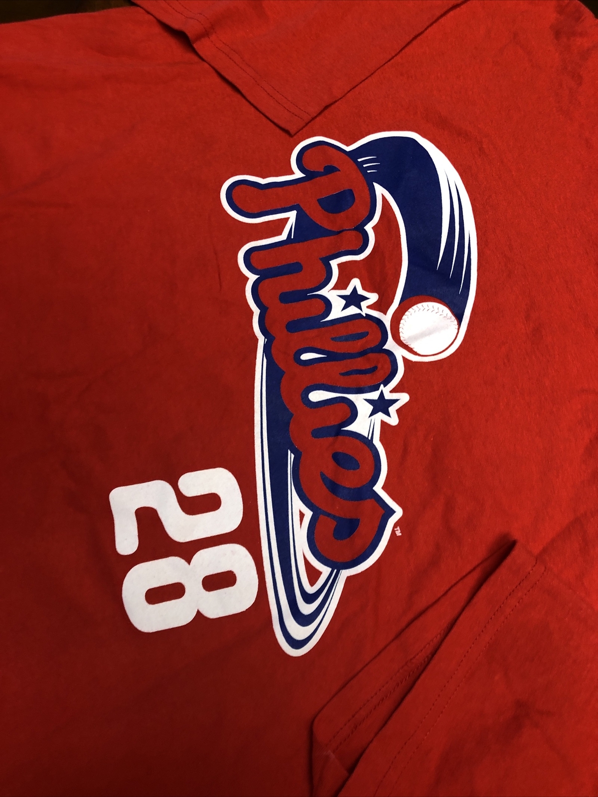 New MLB Genuine Merchandise Jason Werth Phillies Jersey Shirt XL Rare VTG Gift