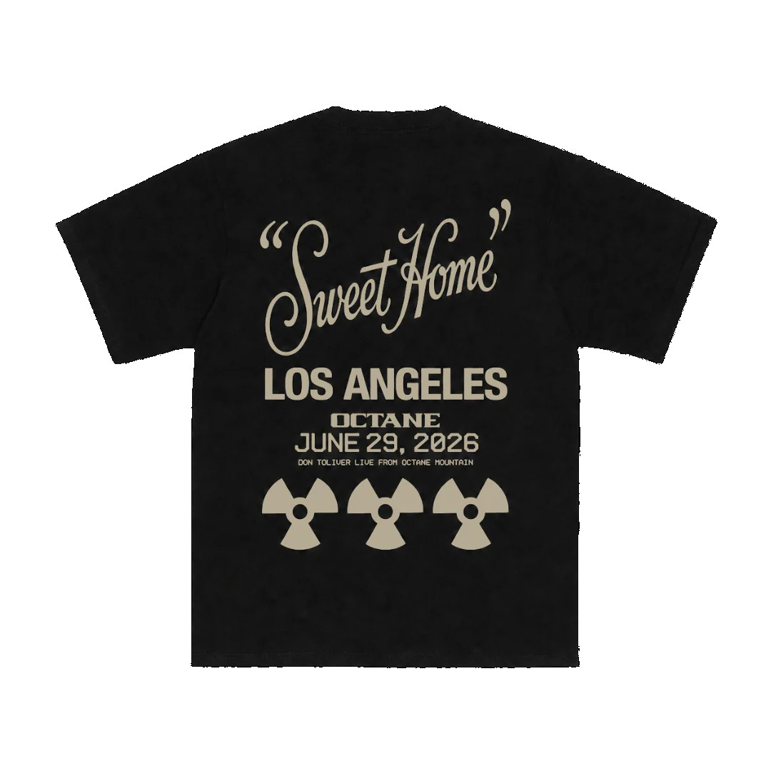Don Toliver Octane “Sweet Home” Los Angeles June 29, 2026 Graphic Unisex T Shirt