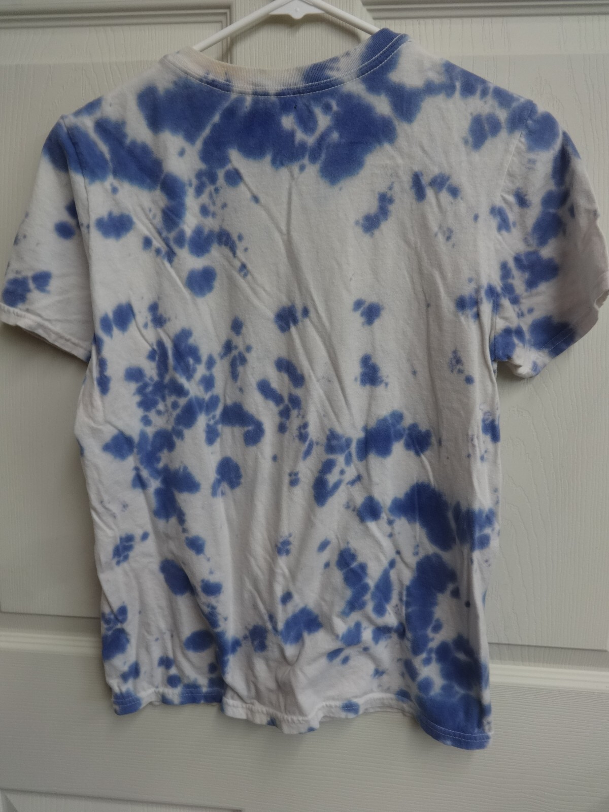 Fall Out Boy Mania Tour Purple Blue Tie Dye Bleach Style Pop Punk Shirt XS
