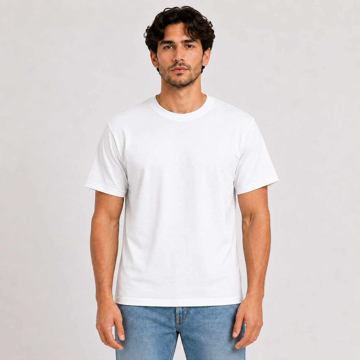 Gildan Heavy Cotton 5000 T-Shirt 3 & 5 Pack Men’s Plain Crew Neck Cotton Tee