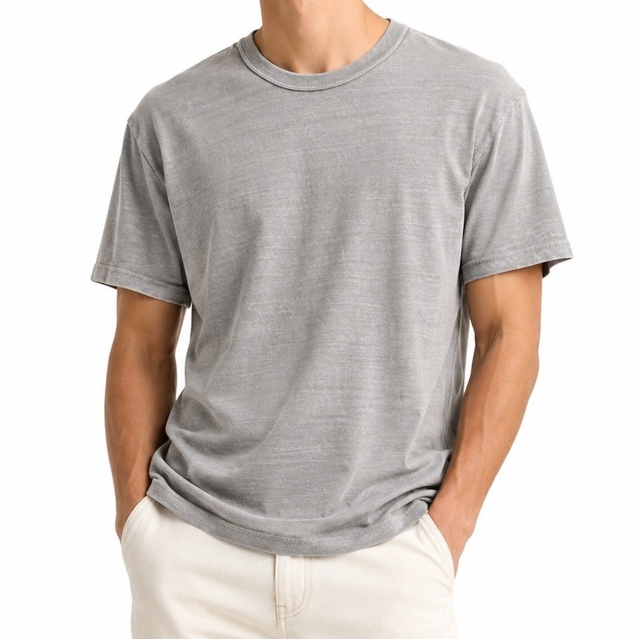 SKU California Gray Crewneck T Shirt Small Premium Minimalist Casual Made USA