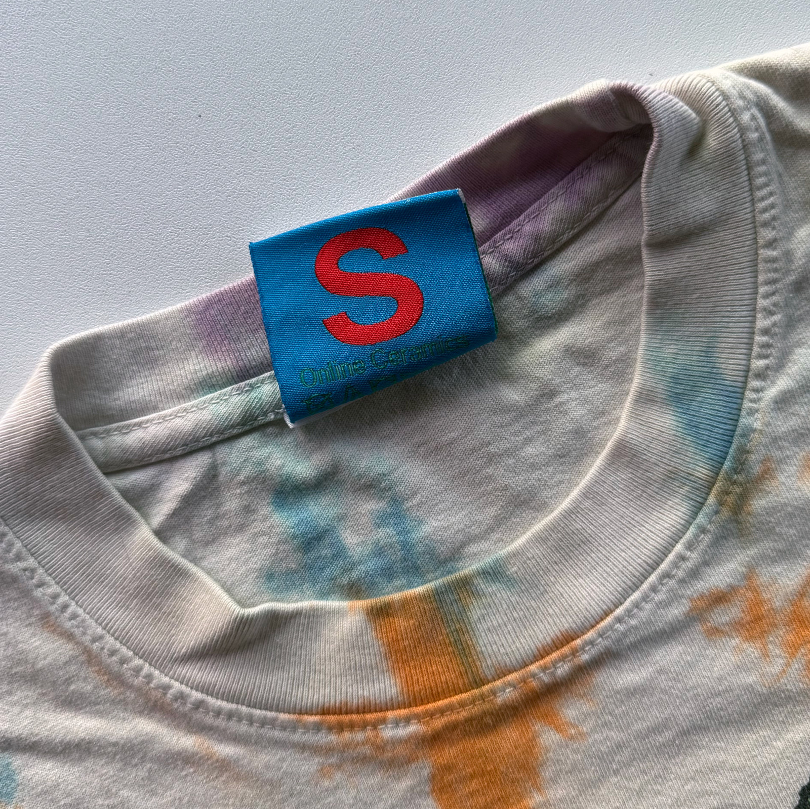 Online Ceramics SS19 Climate Change Is Dead Serious Tye Dye Tee Size Small