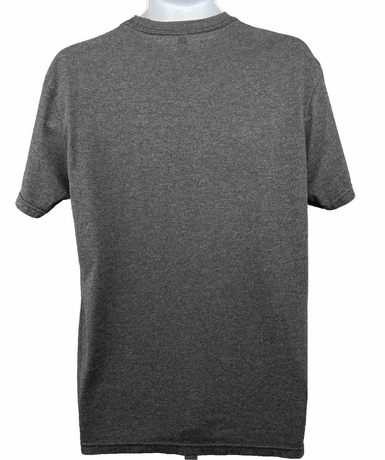 Born To Be Free Patriotic T Shirt/ Men’s (L) Charcoal Next Level Cotton Blend