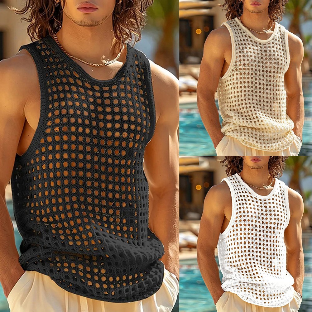 Casual Outings Korean Style Vests Brand New Condition Polyester Fabric