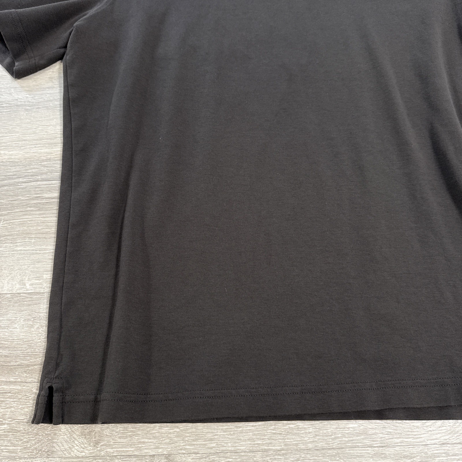Kirkland Signature Shirt Men’s XL Black Pima Cotton Basic Solid Tee