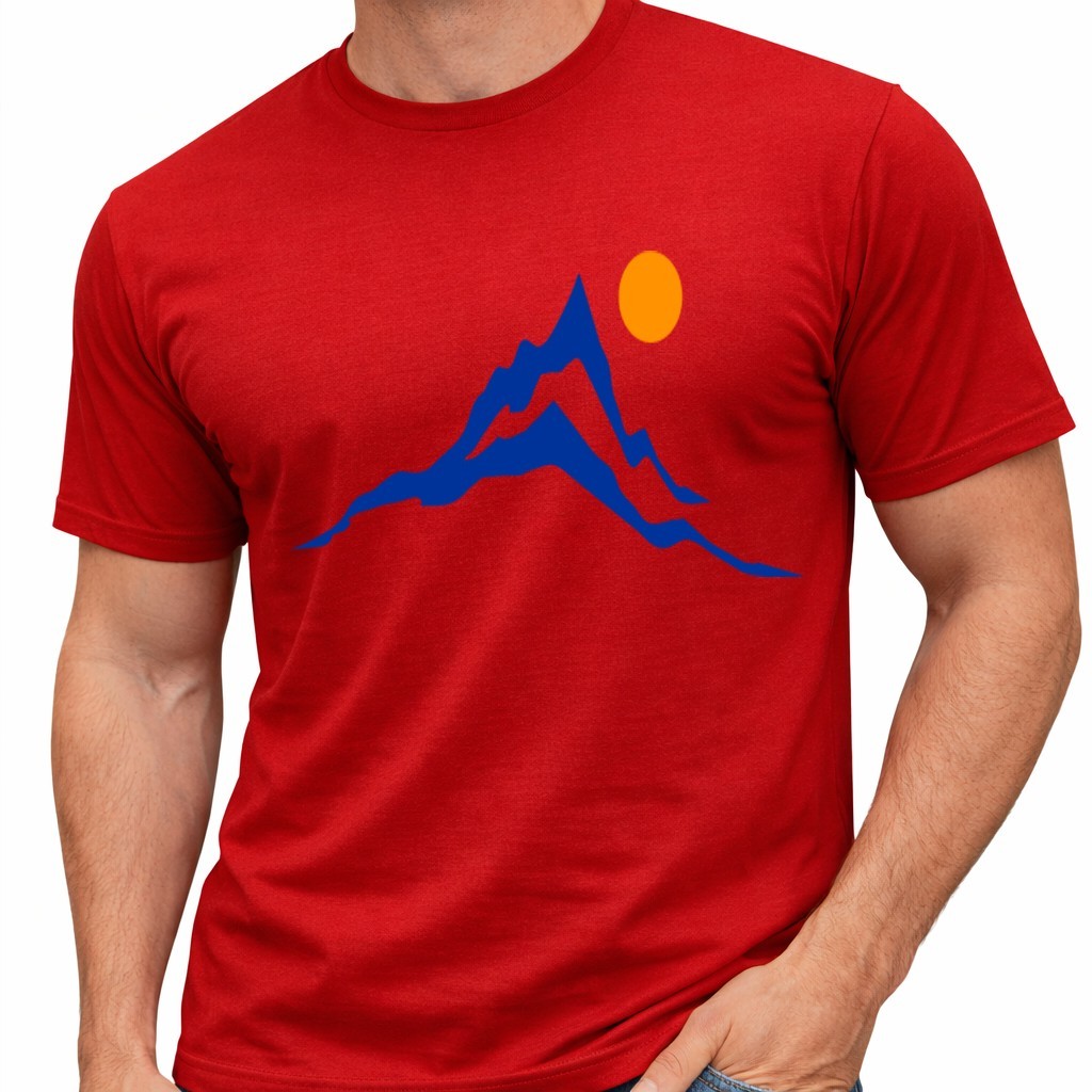 Mountain Hiking T Shirt Outdoor Adventure Graphic Tee Hiker Camper Nature Gift