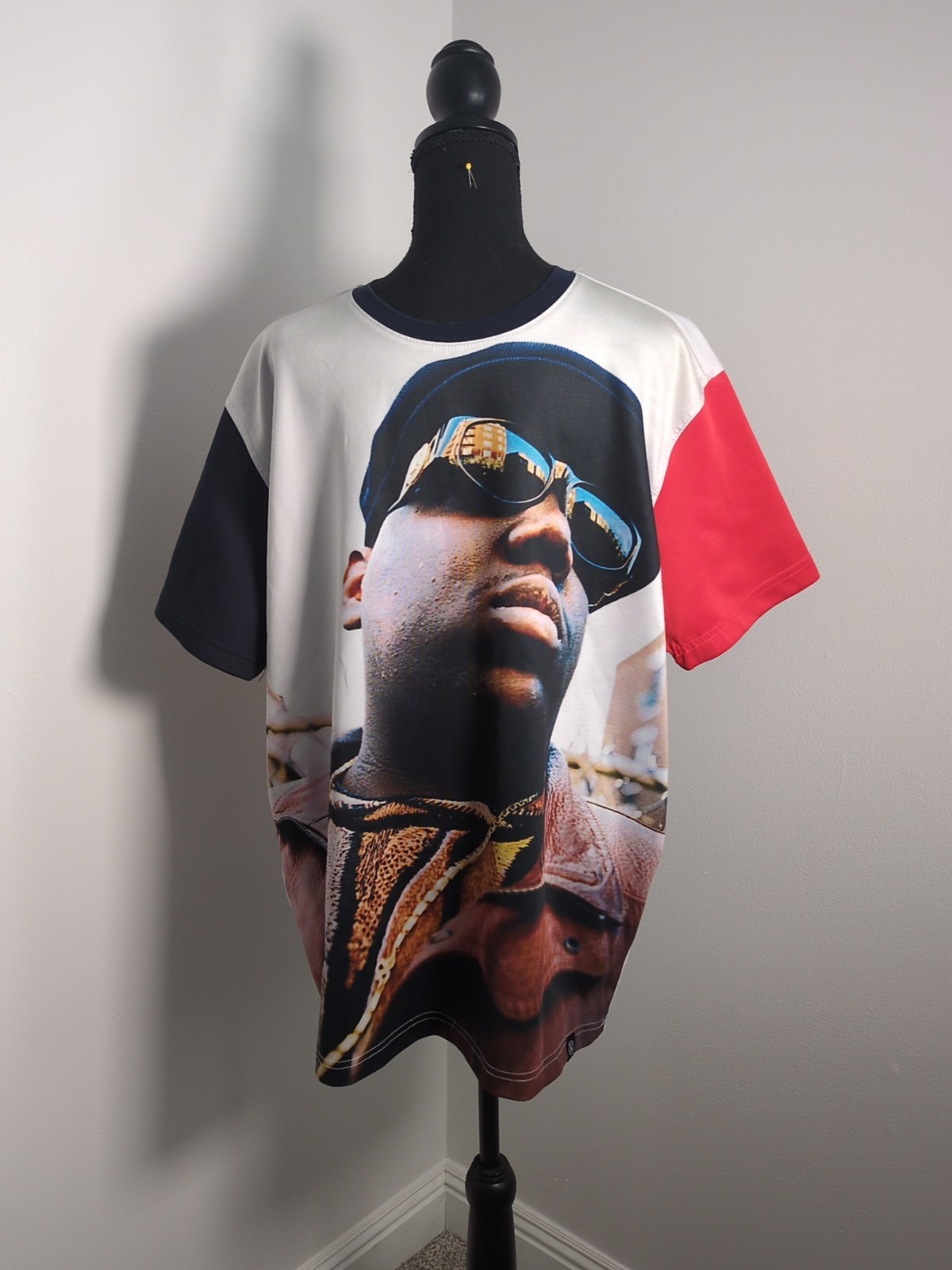 Hudson Outerwear Biggie Smalls Photo Men’s 2X Short Sleeve T Shirt