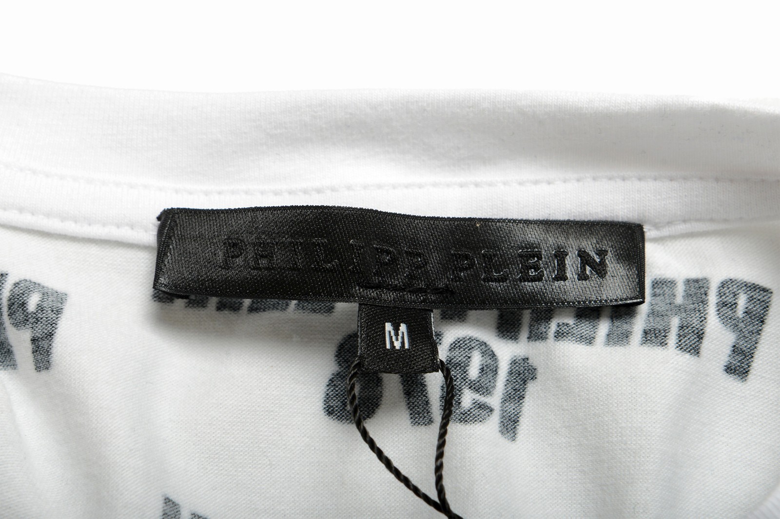 Philipp Plein Men’s White Short Sleeve Logo Print Crewneck T-Shirt US 2XL IT 56
