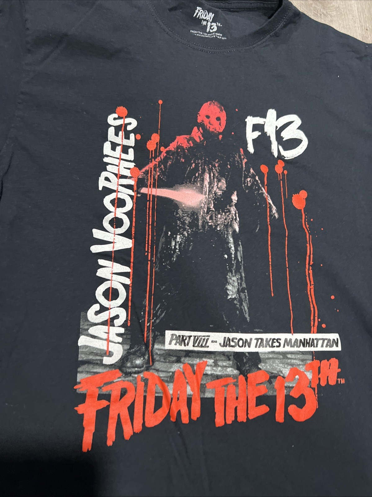 Friday the 13th Part VIII: Jason Takes Manhattan Medium T-shirt