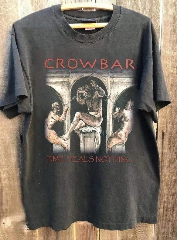 90s Crowbar Band Time Heals Nothing Albums Concert T shirt NH25919