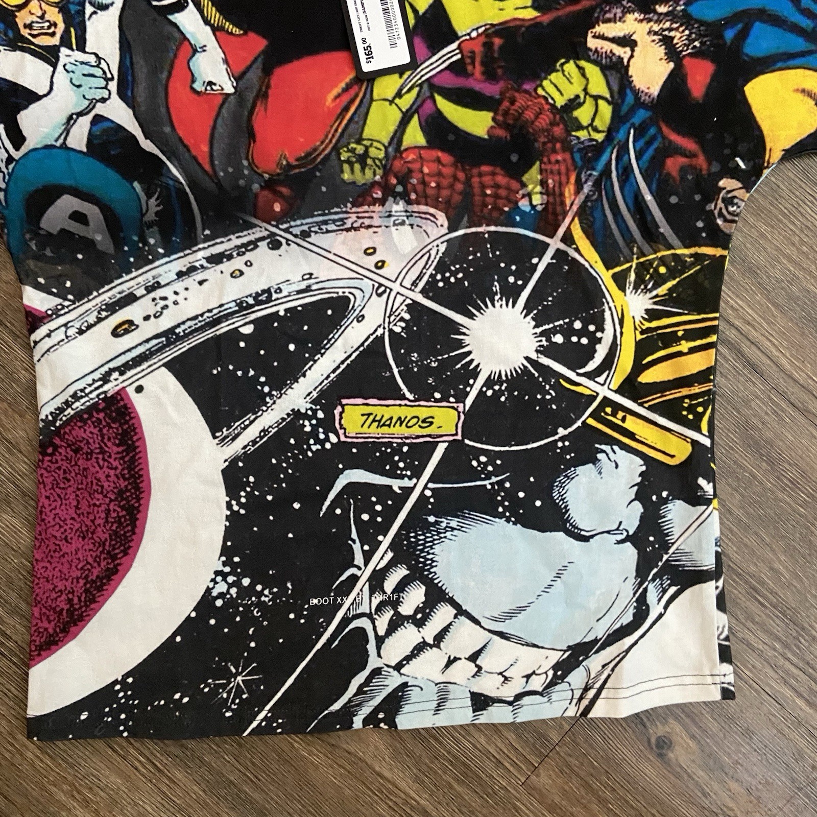 THR1FT L1F3 The Infinity Gauntlet Marvel Modern Bootleg Sample Shirt AOP Small S