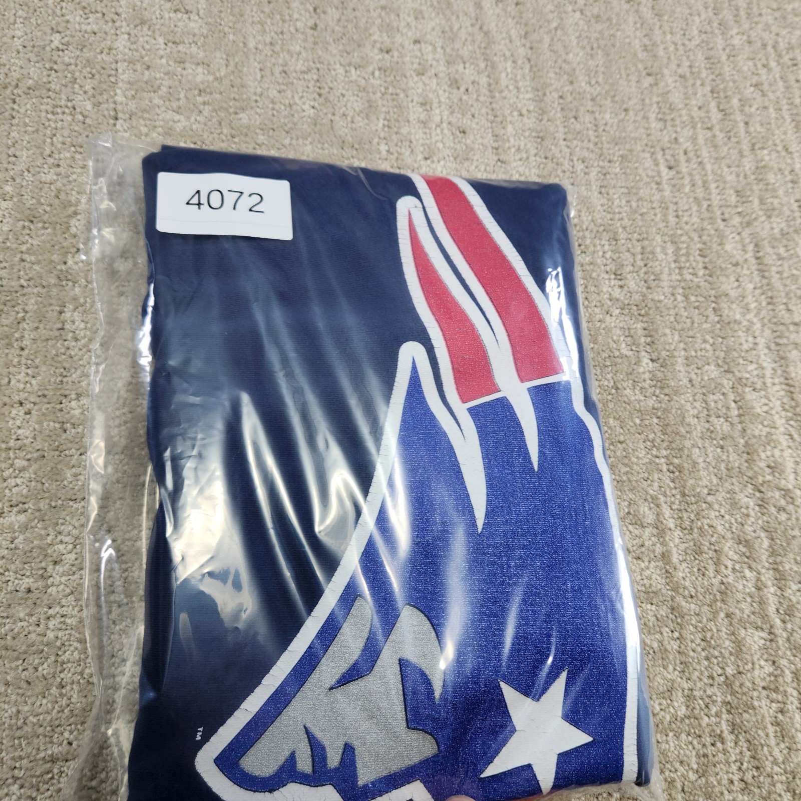 Vintage 90s New England Patriots Shirt Men XL AOP Salem Sports Single Stitch NFL