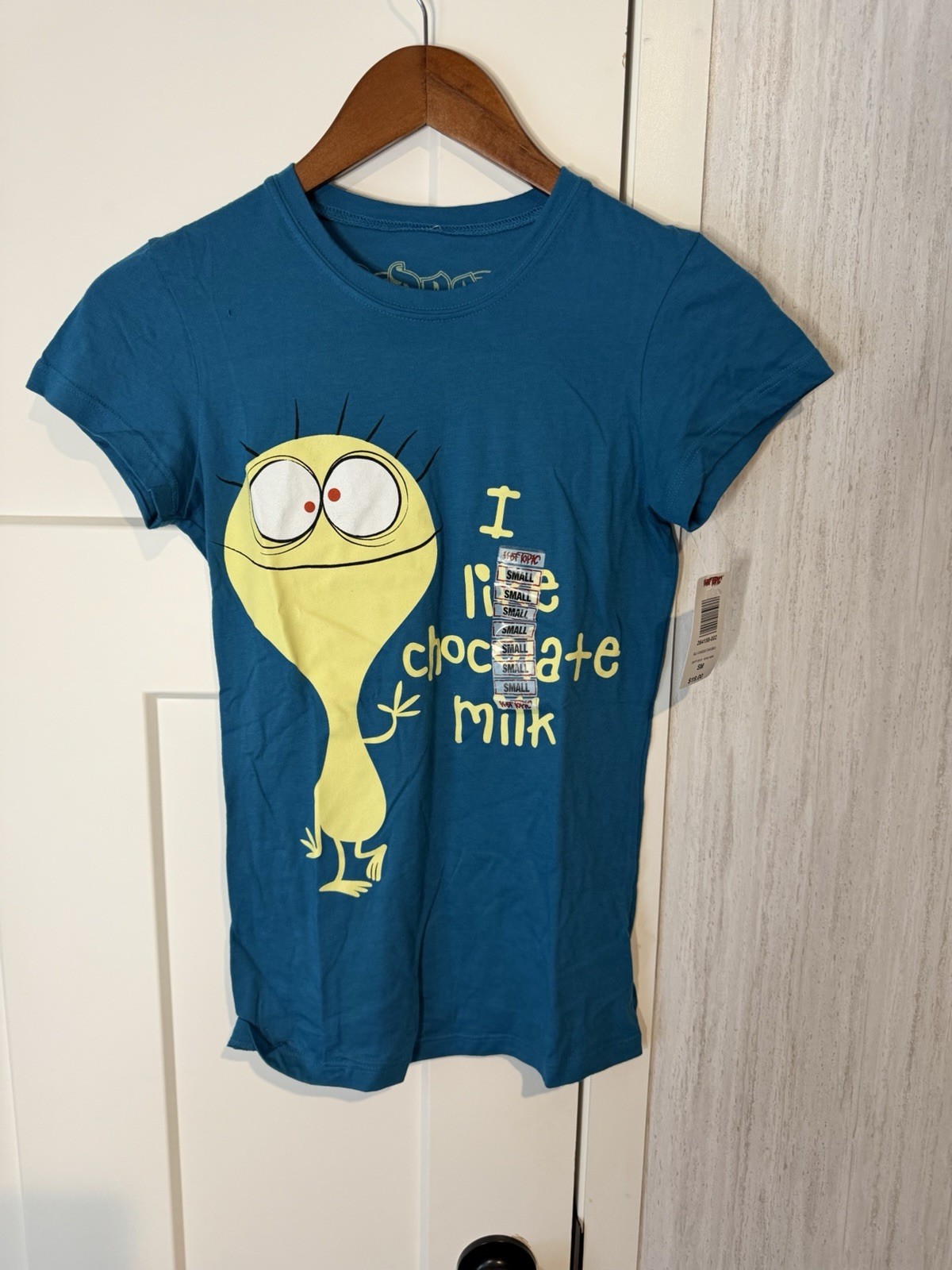 Vintage NWT I Like Chocolate Milk Fosters home for imaginary friends Doe Size Sm