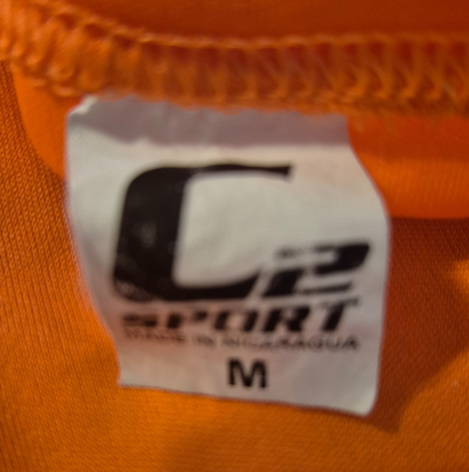 c2 sport, mens, tshirt, orange, medium, archery
