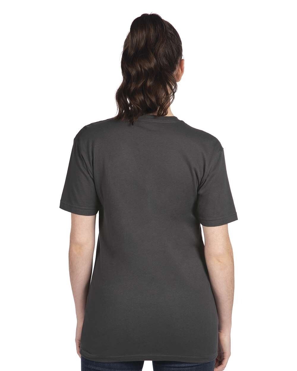 Next Level Apparel 3600 XL Heavy Metal Grey Cotton Shirt Unisex Men and Women