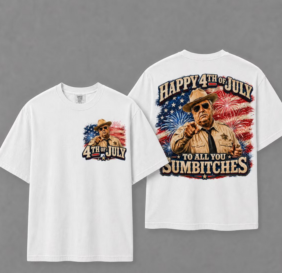 Patriotic Birds USA Flag T-Shirt American Freedom Fourth of July Graphic Tee.