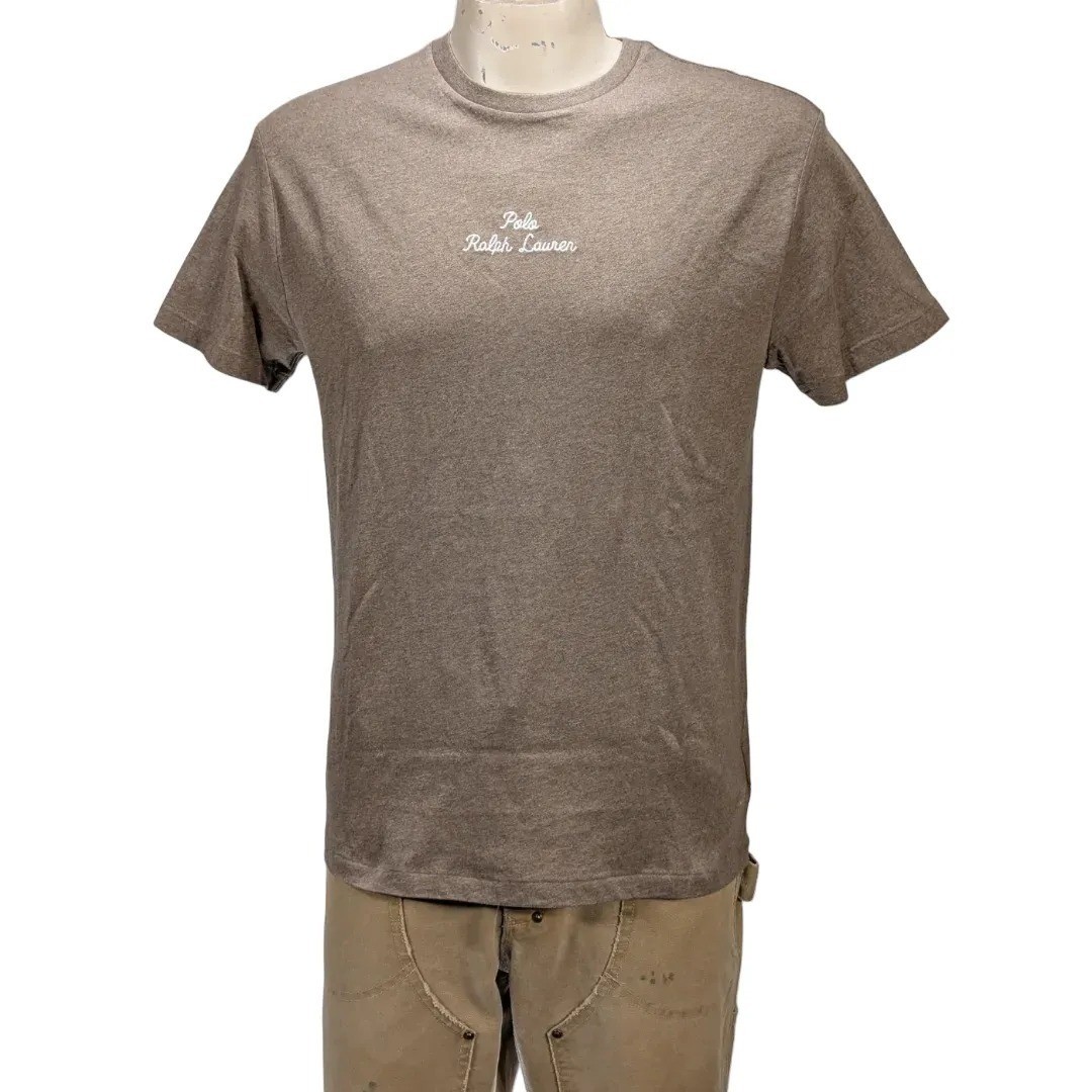 Polo Ralph Lauren Men’s Cotton Crew Neck T Shirt Embroidered Logo Sz S NWT $65