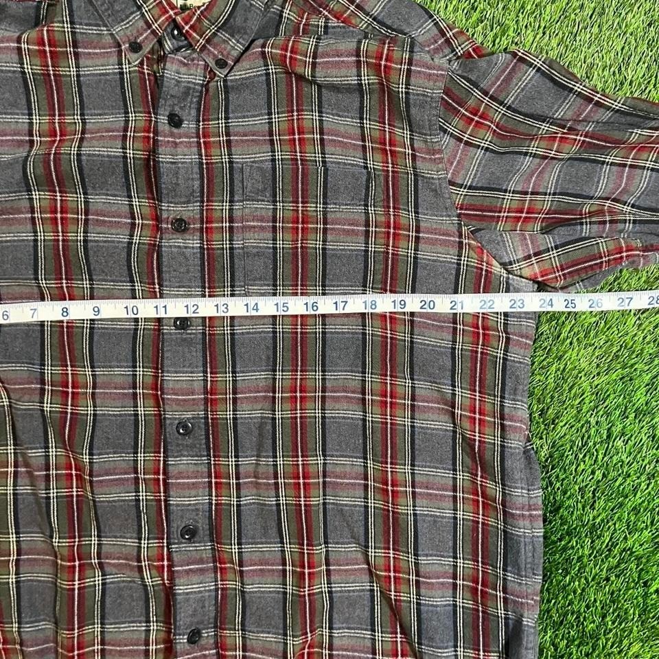 L.L. Bean Cotton Flannel Button Down Shirt