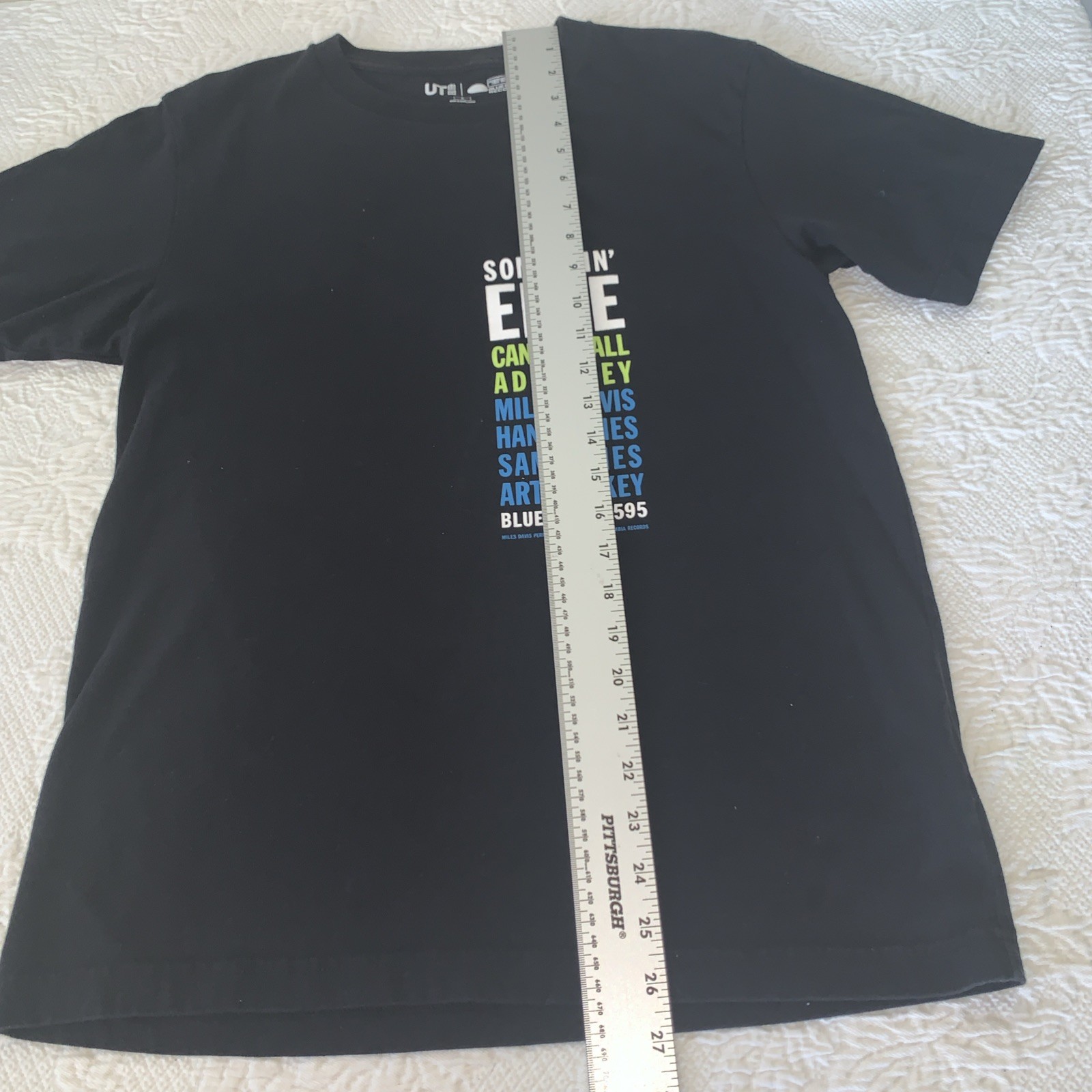 UT Uniqlo x Blue Note Records Somethin Else T Shirt Cannonball Adderley Jazz S