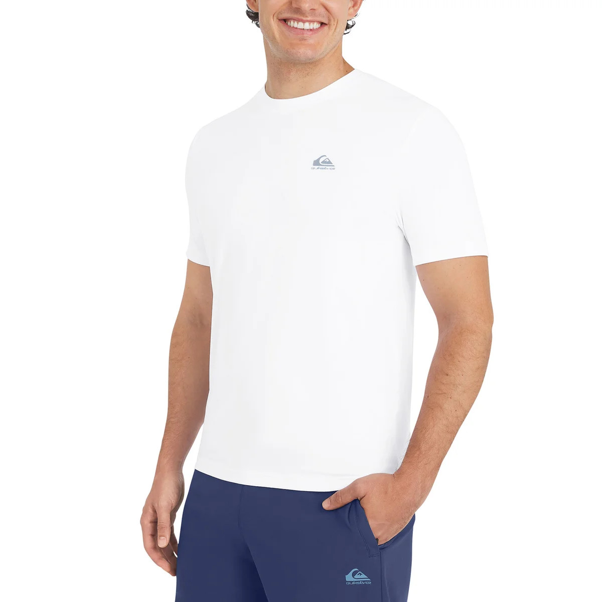 Quiksilver Men’s Active Tee T-Shirt Moisture Wicking 4-Way Stretch New S M L-3XL