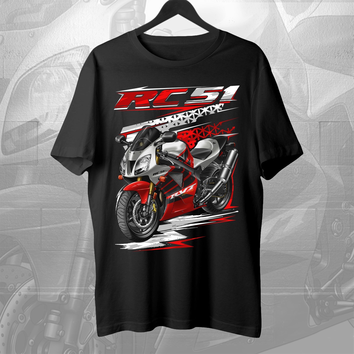 For Honda RVT1000R RC51 2000-2006 fans – T-Shirt for Bikers