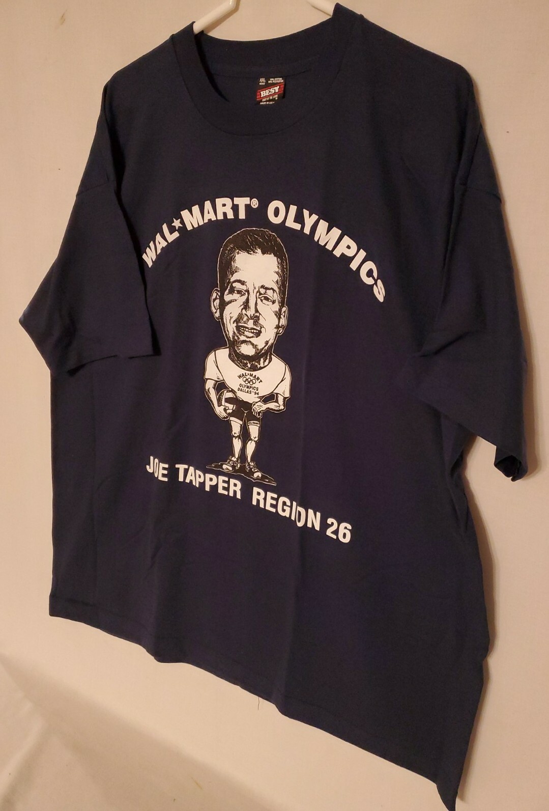 Vintage Walmart 94 Olympics Dallas Employee T-Shirt Logo XXL 2X 90s Vintage NWOT