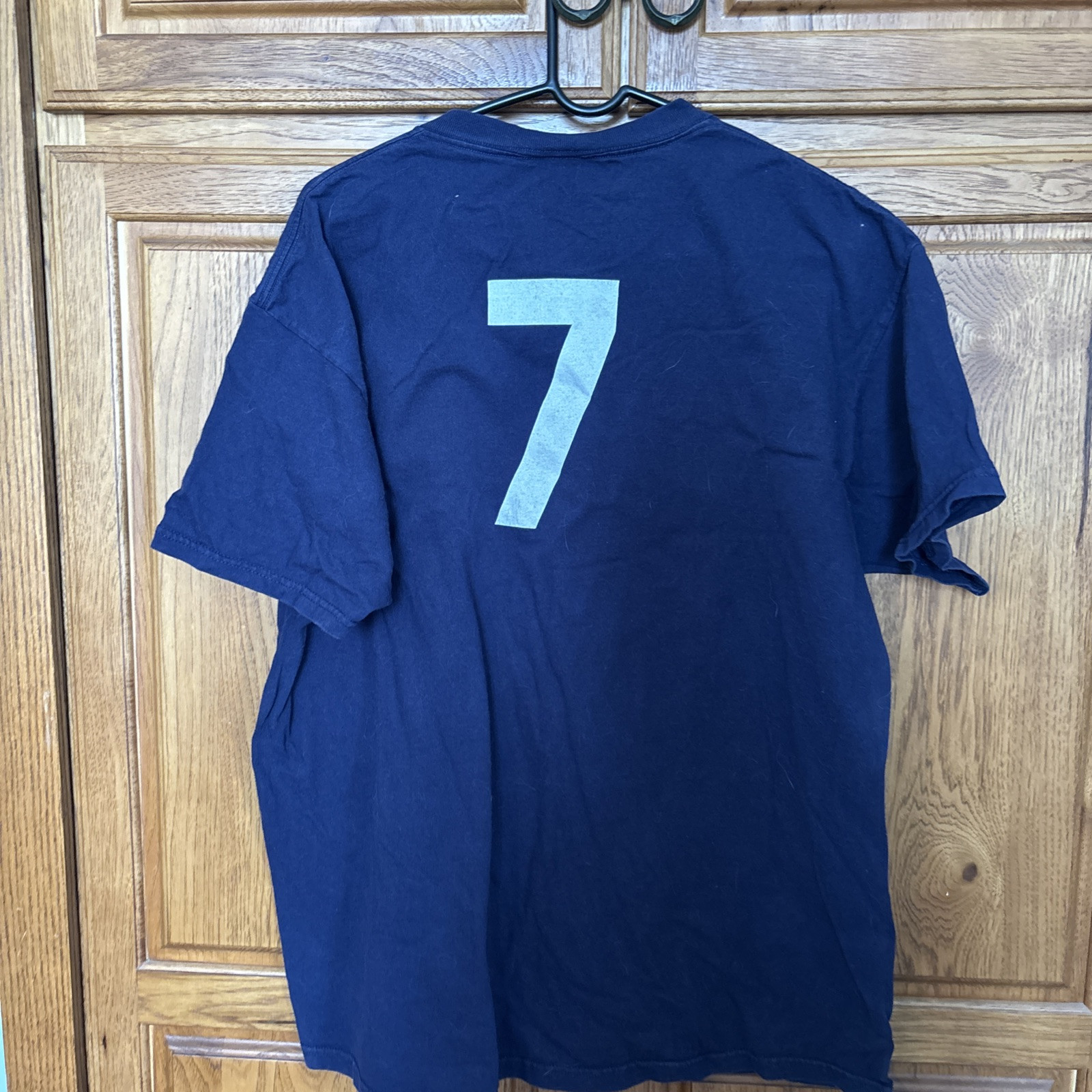 NY Yankees Mickey Mantle’s Restaurant size X Large Blue Gildan EUC