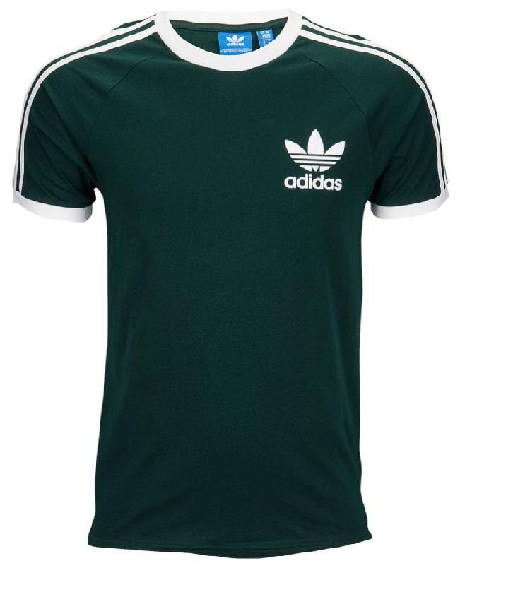 Adidas Originals California T-Shirt Green Night Men’s XL 2XL BNWT FREE SHIPPING