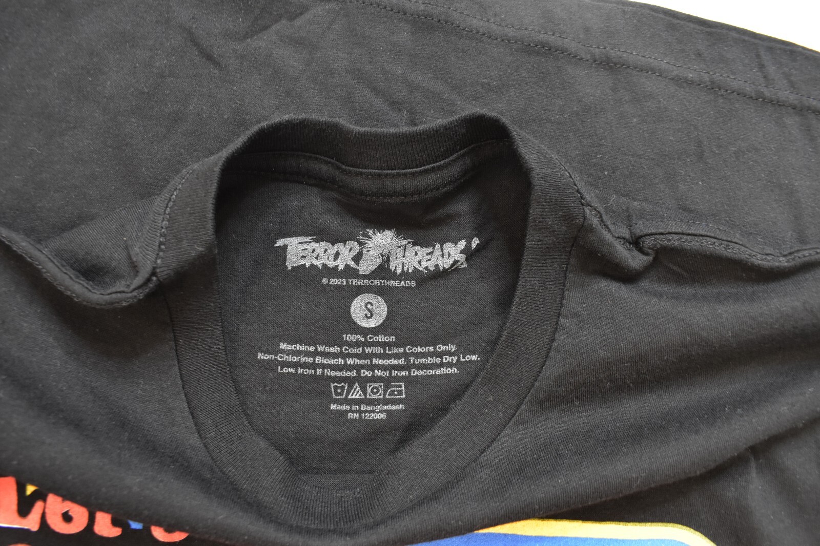 Terror Threads Mens Let’s Play With Dolls Spooky Shirt New S